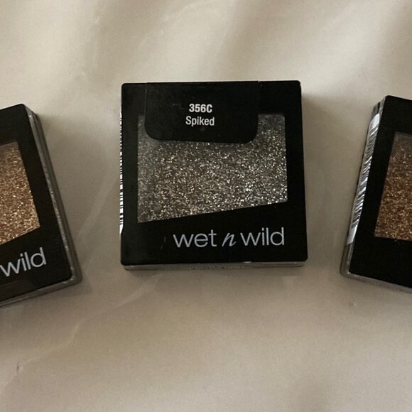 Wet n Wild Coloricon Glitter Singles Eyeshadow (2) Brass (1) Spiked - Picture 4 of 6